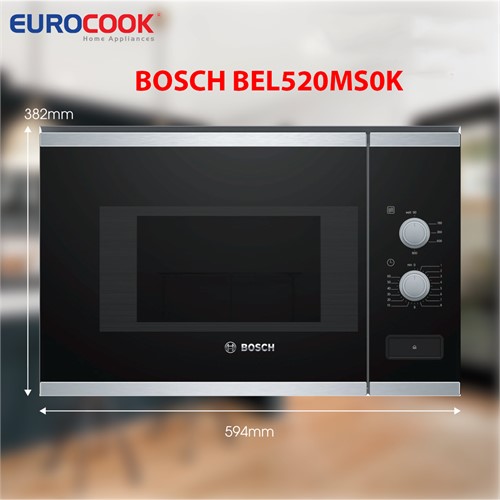 Lò vi sóng có nướng Bosch BEL520MS0K Series 4 có tốt không?